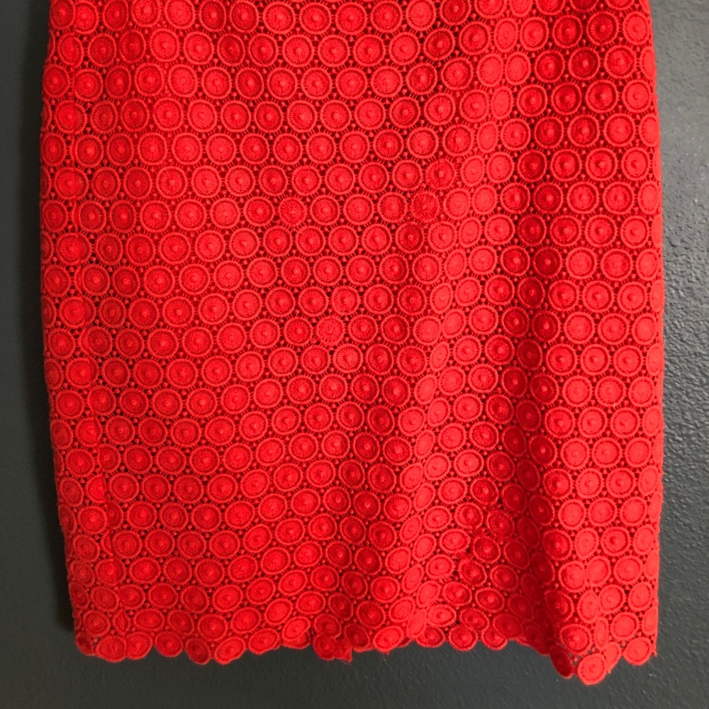 Red Pencil Skirt